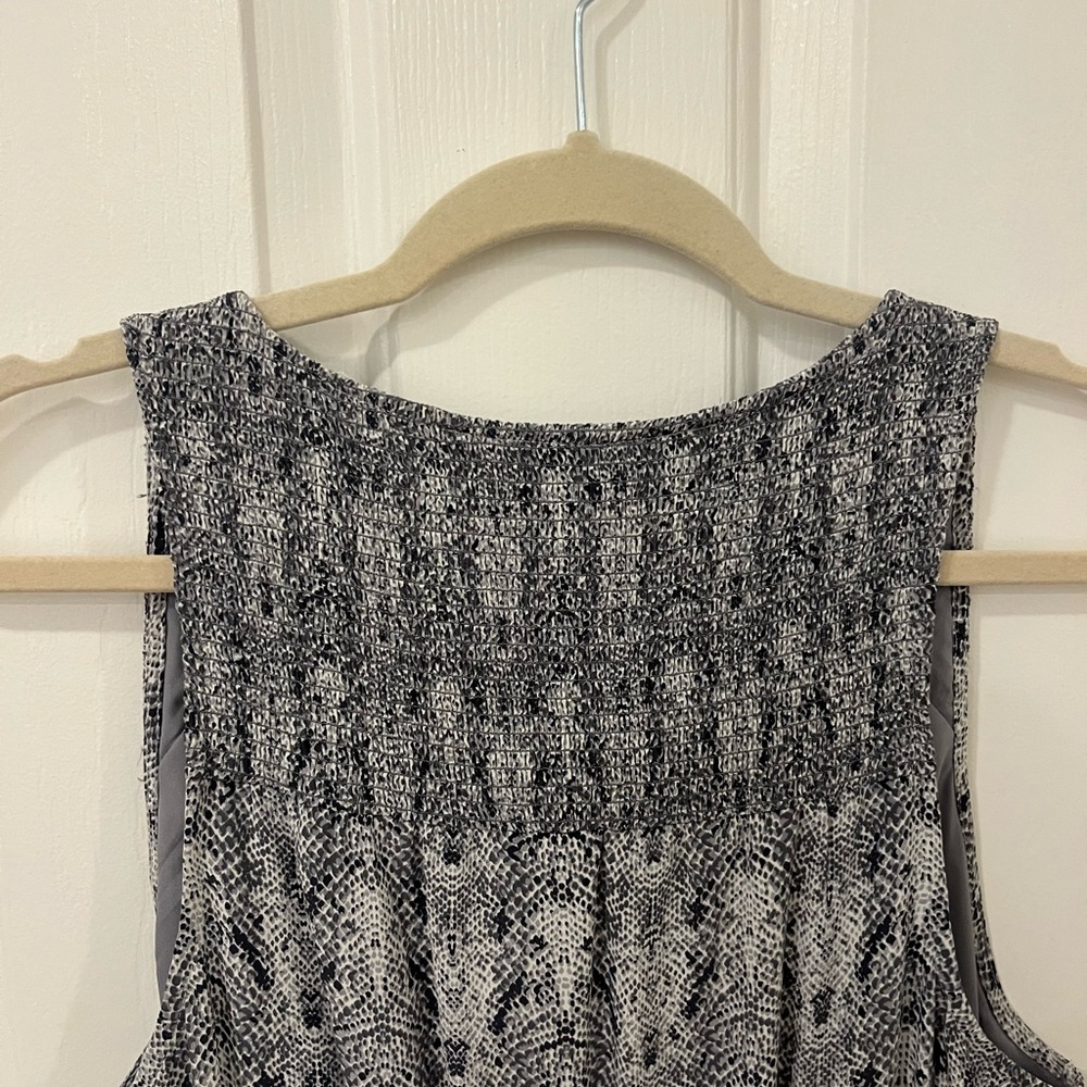 Joie Drop Waist Gray Dress - Picture 7 of 9